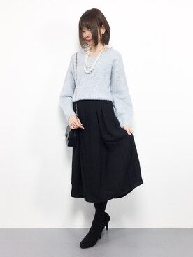 miyaseさん（レディース・165cm）の冬コーディネート