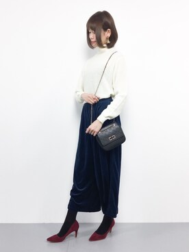 miyaseさん（レディース・165cm）の冬コーディネート