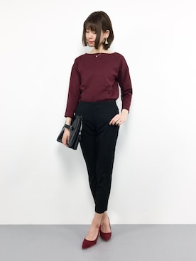 miyaseさん（レディース・165cm）の冬コーディネート