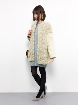 miyaseさん（レディース・165cm）の冬コーディネート