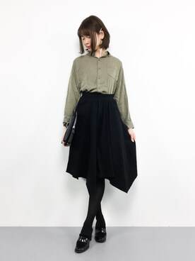 miyaseさん（レディース・165cm）の冬コーディネート