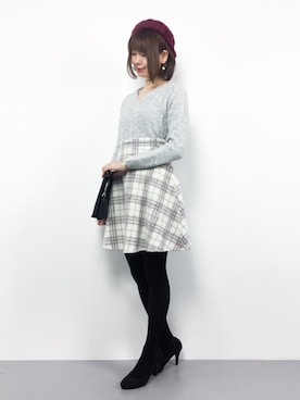 miyaseさん（レディース・165cm）の冬コーディネート