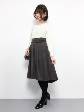 miyaseさん（レディース・165cm）の冬コーディネート