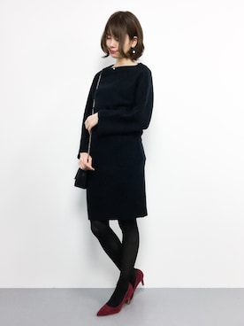 miyaseさん（レディース・165cm）の冬コーディネート