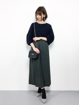 miyaseさん（レディース・165cm）の冬コーディネート