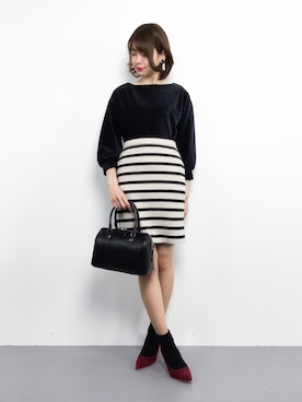 miyaseさん（レディース・165cm）の冬コーディネート