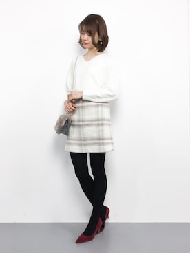 miyaseさん（レディース・165cm）の冬コーディネート