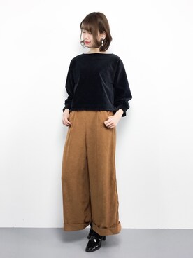 miyaseさん（レディース・165cm）の冬コーディネート