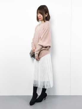 miyaseさん（レディース・165cm）の冬コーディネート