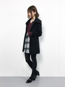 miyaseさん（レディース・165cm）の冬コーディネート