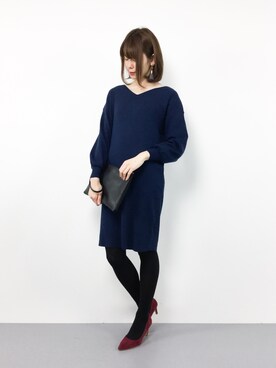 miyaseさん（レディース・165cm）の冬コーディネート