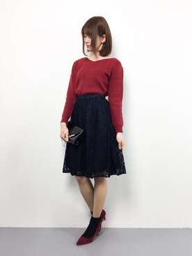 miyaseさん（レディース・165cm）の冬コーディネート