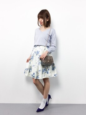 miyaseさん（レディース・165cm）の冬コーディネート
