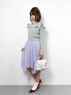 「Ted Baker（テッドベーカー）のアイテム（バッグ）」を使った、miyaseさん（レディース・165cm）の春コーディネート