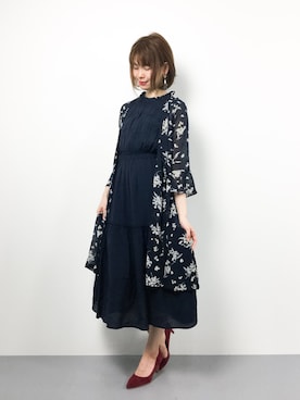 「MISCH MASCH（ミッシュマッシュ）のアイテム（その他アウター）」を使った、miyaseさん（レディース・165cm）の春コーディネート