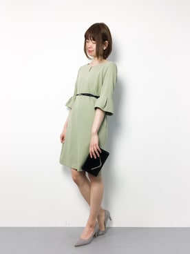 「La TOTALITE（ラトータリテ）のアイテム」を使った、miyaseさん（レディース・165cm）の春コーディネート