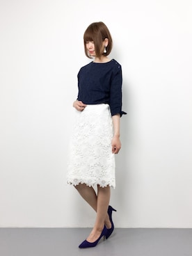 miyaseさん（レディース・165cm）の春コーディネート