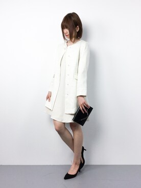 「LODISPOTTO（ロディスポット）のアイテム（ジャケット/アウター）」を使った、miyaseさん（レディース・165cm）の春コーディネート