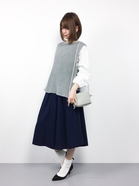 miyaseさん（レディース・165cm）の春コーディネート