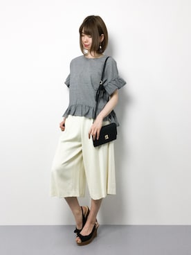 miyaseさん（レディース・165cm）の春コーディネート