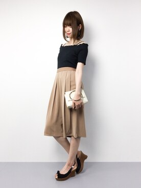 miyaseさん（レディース・165cm）の春コーディネート