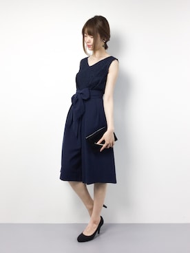 「moca couture（モカクチュール）のアイテム」を使った、miyaseさん（レディース・165cm）の春コーディネート