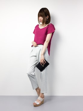 miyaseさん（レディース・165cm）の春コーディネート