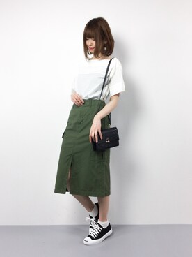 miyaseさん（レディース・165cm）の夏コーディネート