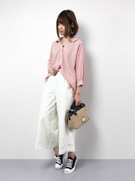 miyaseさん（レディース・165cm）の夏コーディネート