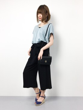 miyaseさん（レディース・165cm）の夏コーディネート