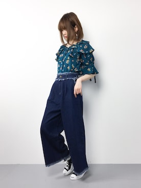 miyaseさん（レディース・165cm）の夏コーディネート