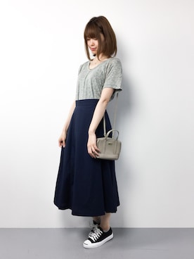 miyaseさん（レディース・165cm）の夏コーディネート