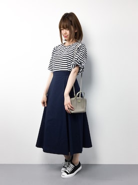 miyaseさん（レディース・165cm）の夏コーディネート