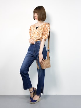 miyaseさん（レディース・165cm）の夏コーディネート