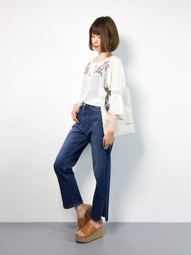 miyaseさん（レディース・165cm）の夏コーディネート