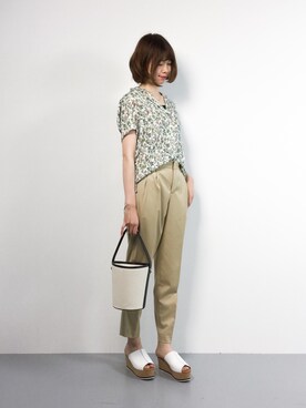 miyaseさん（レディース・165cm）の夏コーディネート