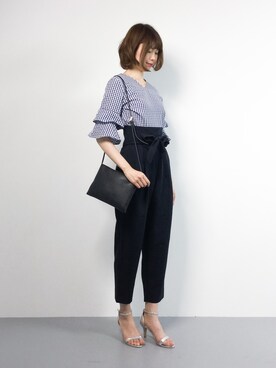 miyaseさん（レディース・165cm）の夏コーディネート
