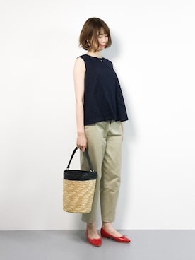 miyaseさん（レディース・165cm）の夏コーディネート