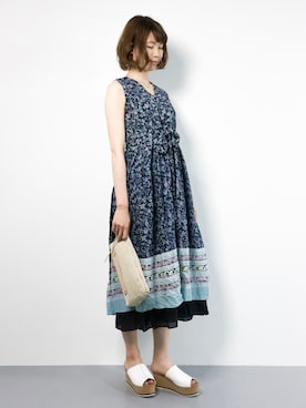 miyaseさん（レディース・166cm）の夏コーディネート