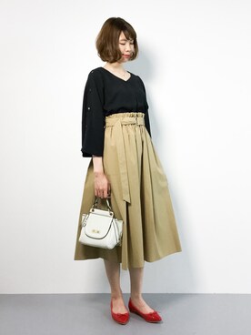 miyaseさん（レディース・166cm）の夏コーディネート