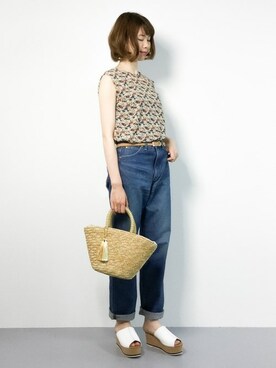 miyaseさん（レディース・166cm）の夏コーディネート