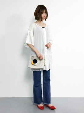 miyaseさん（レディース・166cm）の夏コーディネート