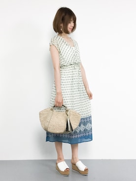 miyaseさん（レディース・166cm）の夏コーディネート