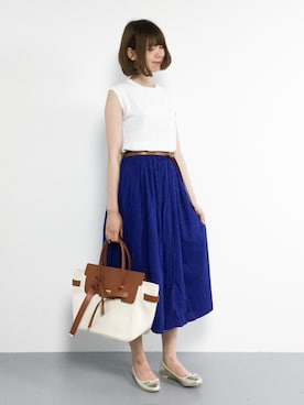 miyaseさん（レディース・166cm）の夏コーディネート