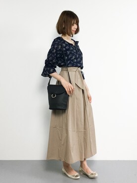 miyaseさん（レディース・166cm）の夏コーディネート