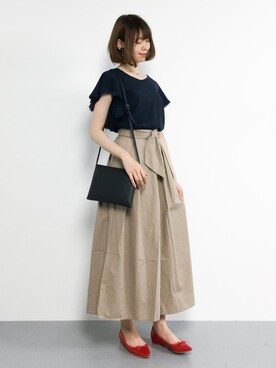 miyaseさん（レディース・166cm）の夏コーディネート