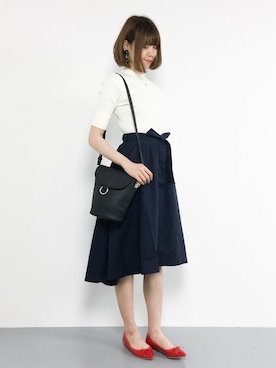 miyaseさん（レディース・166cm）の夏コーディネート