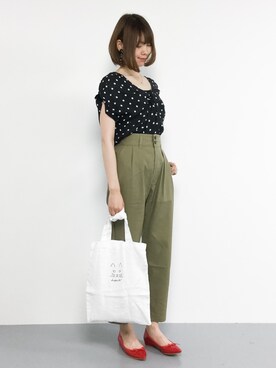 miyaseさん（レディース・166cm）の夏コーディネート