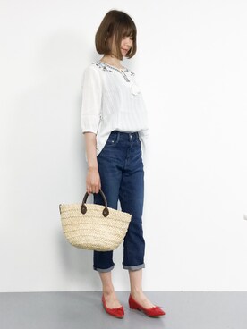 miyaseさん（レディース・166cm）の夏コーディネート