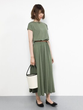 miyaseさん（レディース・166cm）の夏コーディネート